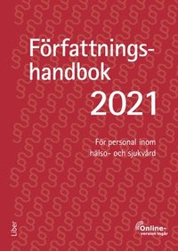 Författningshandbok 2021, bok med onlinetjänst